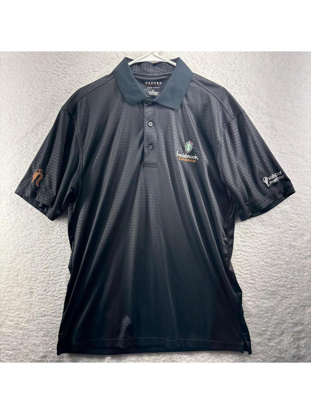 Oxford Veri-Cool Performance Golf Polo Large Copperhead Innisbrook Championship